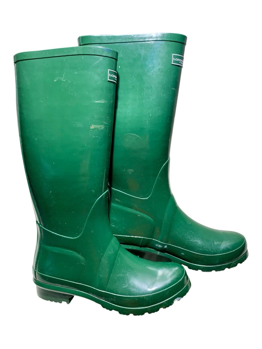 Women’s London Fog Thames Rubber Rain Boots Size 8.5